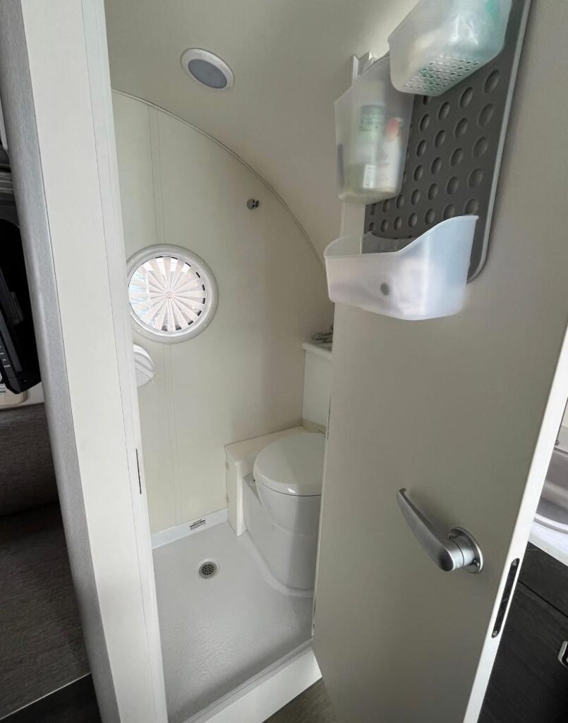 Teardrop campers with bathroom